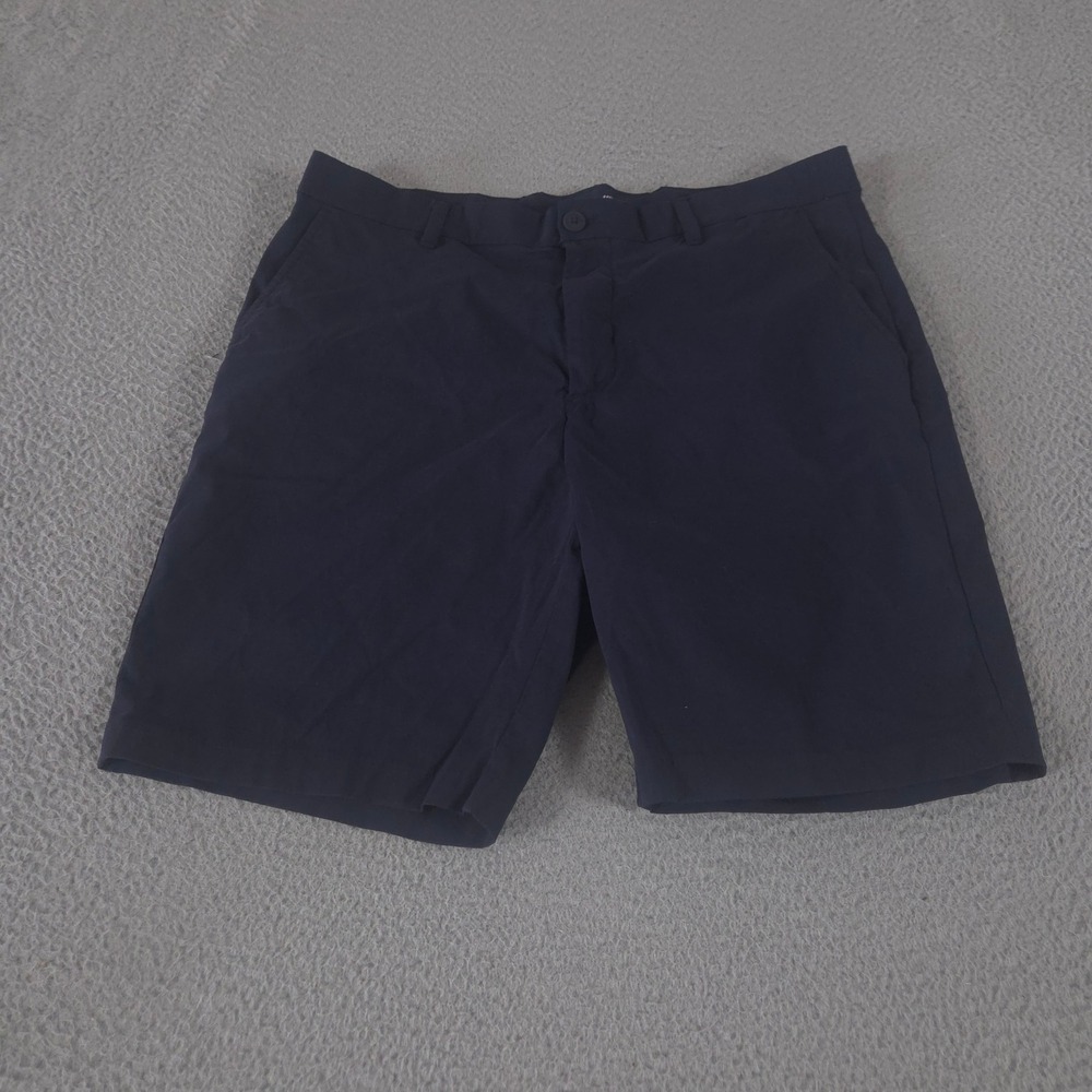 Tommy Hilfiger Shorts Mens 36 Navy Sport Straight Leg Nylon Stretch Performance